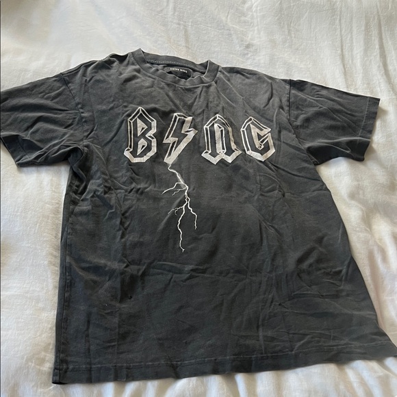 Anine Bing Charcoal Gray T-Shirt - Picture 1 of 3
